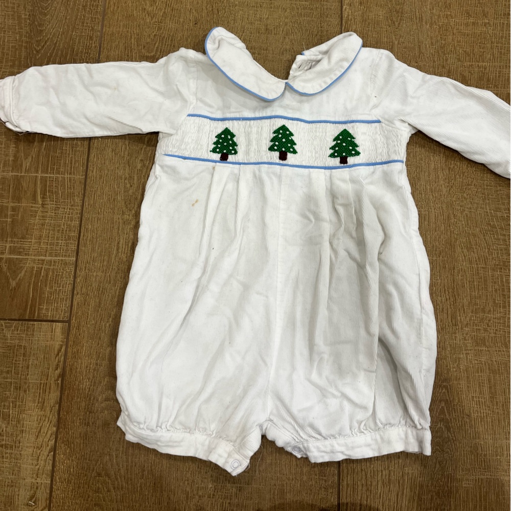 Christmas Smocked outfit